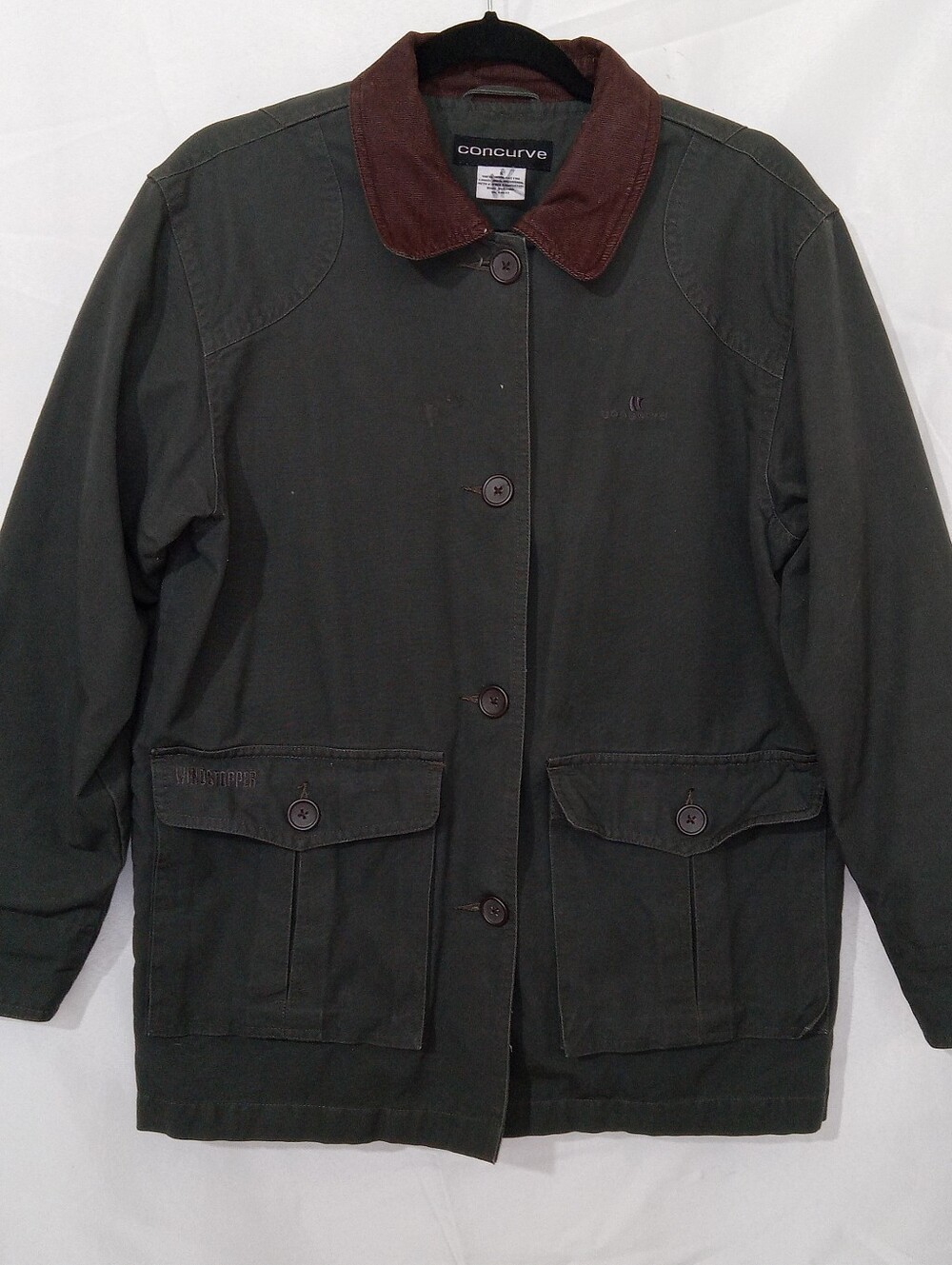 Concurve Windstopper Field Jacket Men's S Barn Coat Chore Utility Jacket